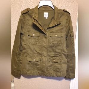 Army green utility jacket NWOT